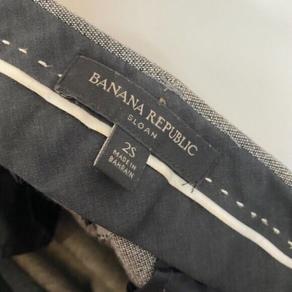  Banana Republic Sloan Gray Slim Ankle Pants - Picture 6 of 6
